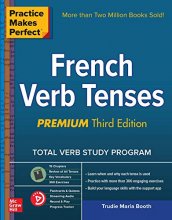 Cover art for Practice Makes Perfect: French Verb Tenses, Premium Third Edition