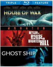 Cover art for House of Wax (2005) / Return to House on Haunted Hill / Ghost Ship (BD) (3FE) [Blu-ray]
