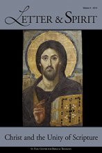 Cover art for Letter & Spirit, Vol. 9: Christ and the Unity of Scripture