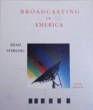 Cover art for Broadcasting in America: A survey of electronic media