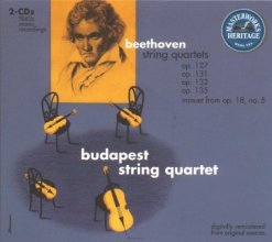 Cover art for Beethoven: String Quartets Opp. 127, 131, 132 & 135