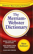 Cover art for The Merriam-Webster Dictionary, Newest Edition, Mass-Market Paperback
