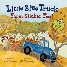 Cover art for Little Blue Truck Farm Sticker Fun!