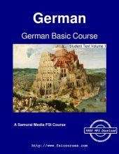 Cover art for German Basic Course - Student Text Volume 1
