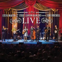 Cover art for Steve Martin And The Steep Canyon Rangers Featuring Edie Brickell Live [CD/DVD Combo]