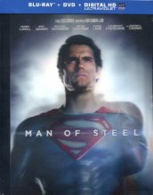 Cover art for Man of Steel (Lenticular Digibook Blu-Ray)