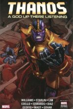 Cover art for Thanos: A God Up There Listening