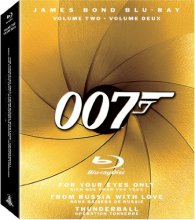 Cover art for James Bond Blu-ray Collection: Volume Two (For Your Eyes Only / From Russia with Love / Thunderball)
