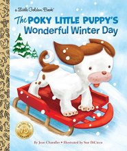 Cover art for The Poky Little Puppy's Wonderful Winter Day (Little Golden Book)