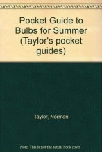 Cover art for Taylor's Pocket Guide to Bulbs for Summer (Taylor's pocket guides)