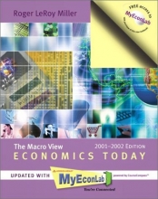 Cover art for Economics Today: The Macro View, 2001-2002 MyEconLab Edition (11th Edition)