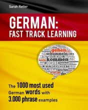 Cover art for German: Fast Track Learning: The 1000 most used words with 3.000 phrase examples