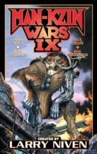 Cover art for Man-Kzin Wars IX