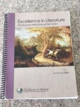 Cover art for Excellence in Literature Reading and Writing through the Classics American Literature A Survey Course English 3