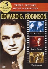 Cover art for Edward G. Robinson Triple Feature (The Red House / Scarlet Street / The Stranger)