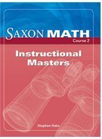 Cover art for Saxon Math Course 2: Instructional Masters