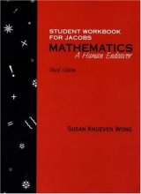 Cover art for Student Workbook for Jacobs Mathematics: A Human Endeavor