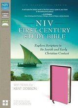 Cover art for NIV, First-Century Study Bible, Leathersoft, Brown/Pink: Explore Scripture in Its Jewish and Early Christian Context