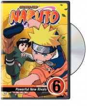 Cover art for Naruto, Vol. 6 - Powerful New Rivals