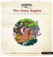 Cover art for The Gospel Project for Preschool: Preschool Leader Kit with Worship - Volume 1: The Story Begins