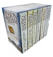Cover art for Poldark by Winston Graham Series Books 7 - 12 Gift Box Set Collection Set (Angry Tide, Stranger From The Sea, Miller's Dance, Loving Cup, Twisted Sword & Bella Poldark)