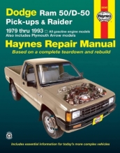 Cover art for Dodge Ram 50/D-50 Pickups and Raider, 1979-1993 (Haynes Manuals)