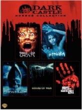 Cover art for Dark Castle Horror Collection (House of Wax 2005 / Gothika / Ghost Ship / Thirteen Ghosts / House on Haunted Hill 1999)
