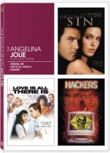 Cover art for Angelina Jolie Triple Feature (Original Sin / Love Is All There Is / Hackers)