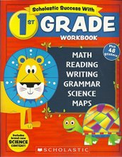 Cover art for NEW 2018 Edition Scholastic - 1st Grade Workbook with Motivational Stickers