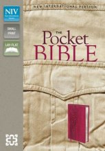 Cover art for NIV, Pocket Bible, Imitation Leather, Pocket-Sized, Red