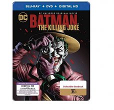 Cover art for Batman: The Killing Joke Limited Edition Steelbook (Blu Ray + DVD + Digital HD)