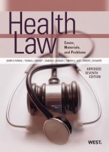 Cover art for Health Law (American Casebook Series)(Abridged)
