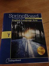 Cover art for Springboard Common Core Teacher Edition English Language Arts Grade 7