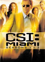 Cover art for CSI - Miami: Seasons 1-3