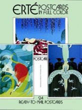 Cover art for Erte Postcards in Full Color: 24 Ready-to-Mail Postcards (Dover Postcards)
