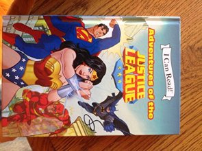 Cover art for Adventures of the Justice League (I Can Read!)