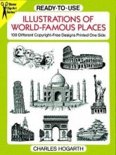 Cover art for Ready-to-Use Illustrations of World-Famous Places: 109 Different Copyright-Free Designs Printed One Side (Dover Clip Art Ready-to-Use)