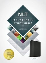 Cover art for Illustrated Study Bible NLT, TuTone (LeatherLike, Black/Onyx)