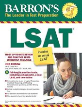 Cover art for LSAT with Online Tests (Barron's Test Prep)