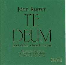 Cover art for Rutter: Te Deum and Other Church Music