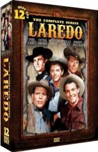 Cover art for Laredo - The Complete Series 1965-1967 - 12 DVD Set!