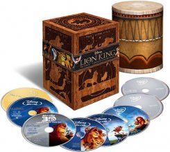Cover art for The Lion King Trilogy (Eight-Disc Combo: Blu-ray 3D / Blu-ray / DVD / Digital Copy)