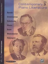 Cover art for Contemporary Piano Literature, Bk 3 (Frances Clark Library for Piano Students)