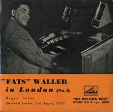 Cover art for Fats Waller In London (No.1) EP