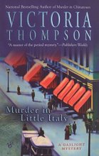 Cover art for Murder in Little Italy (A Gaslight Mystery)