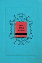 Cover art for Burn After Writing