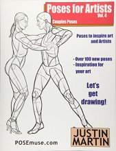 Cover art for Poses for Artists Volume 4 - Couples Poses: An essential reference for figure drawing and the human form (Inspiring Art and Artists)