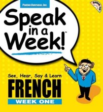 Cover art for Speak in a Week!: French Week One (English and French Edition)