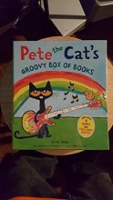 Cover art for Pete the Cat's groovy box of books