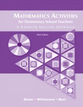 Cover art for Mathematics Activities for Elementary School Teachers: A Problem Solving Approach (6th Edition)